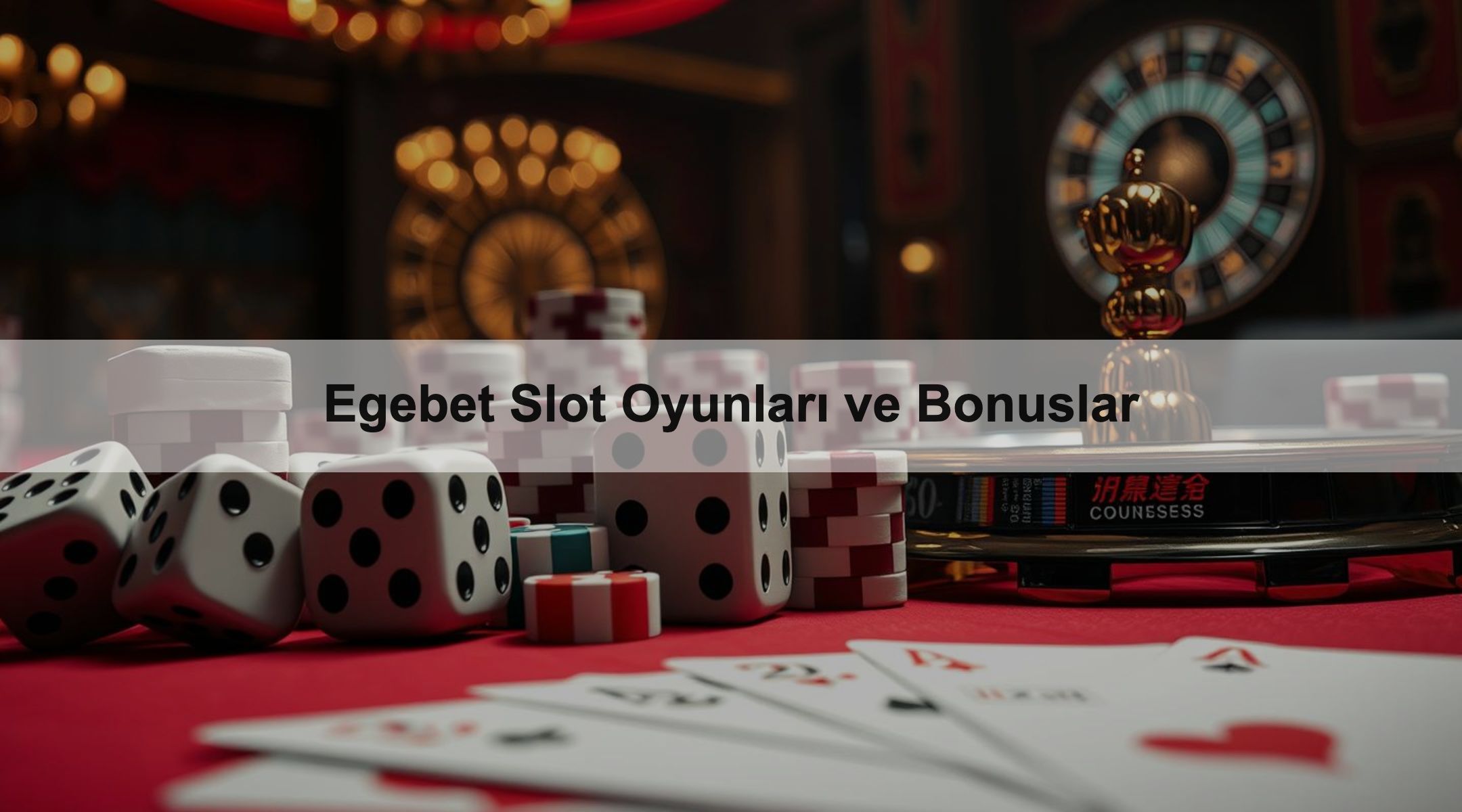 Egebet Slot Oyunları ve Bonuslar